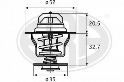 WILMINK GROUP wg1492731 -  Термостат, охлаждающая жидкость